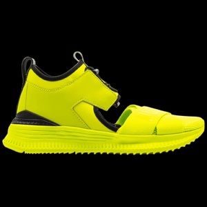 FENTY by RIHANNA PUMA NEON YELLOW SNEAKERS